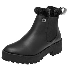 Pakar Zapaterías de México on USA | November: Offers before christmas - Bota con peluche para mujer cod-112614