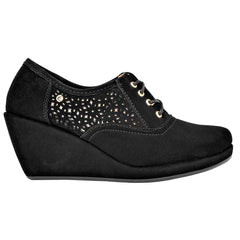 Etnia Zapato casual negro mujer, código 71302